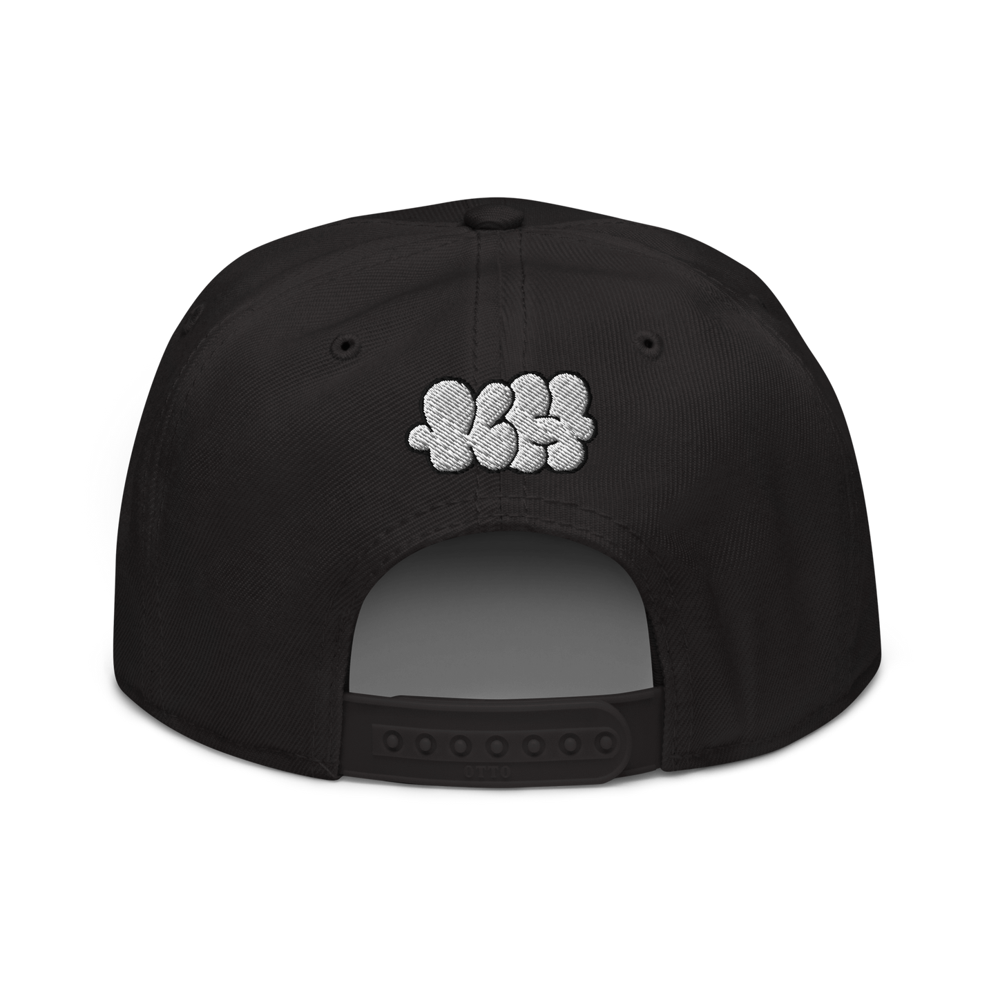 KICKHEADZ Logo Black Snapback Hat
