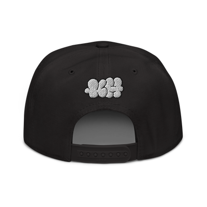 KICKHEADZ Logo Black Snapback Hat