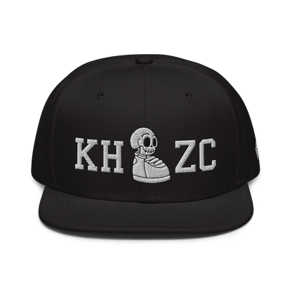 KICK HEADZ CLUB Black Snapback Hat