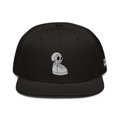KICKHEADZ Logo Black Snapback Hat