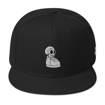 KICKHEADZ Logo Black Snapback Hat