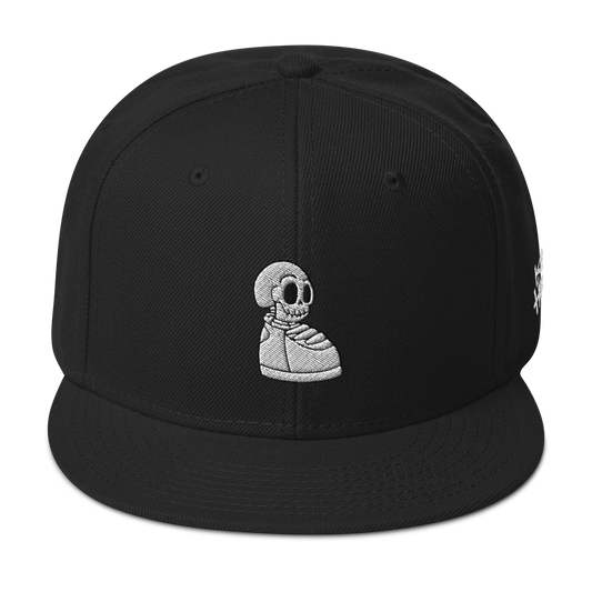 KICKHEADZ Logo Black Snapback Hat