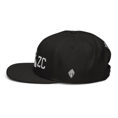 KICK HEADZ CLUB Black Snapback Hat