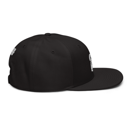KICKHEADZ Logo Black Snapback Hat